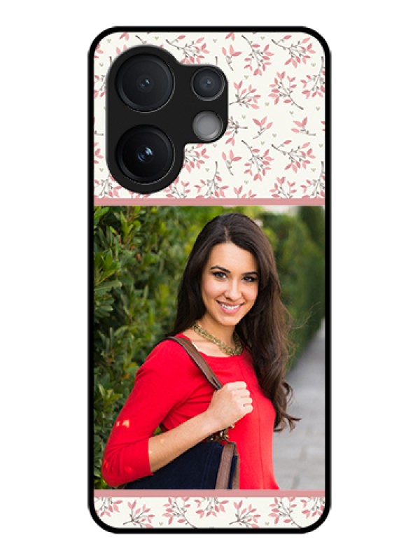 Custom Vivo T4 Pro 5G Custom Glass Phone Case - Stunning Floral Design