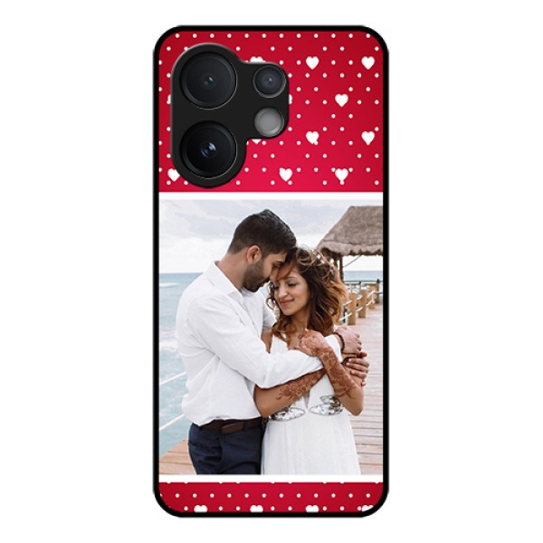Vivo T4 Pro 5G Custom Glass Phone Case - Hearts Mobile Case Design