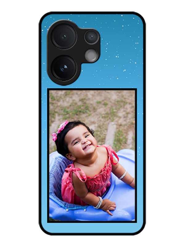 Custom Vivo T4 Pro 5G Custom Glass Phone Case - Wave Pattern Colorful Design