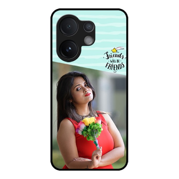 Vivo T4 Pro 5G Custom Glass Phone Case - Friends Picture Icon Design Vivo T4 Pro 5G Custom Glass Phone Case - Friends Picture Icon Design