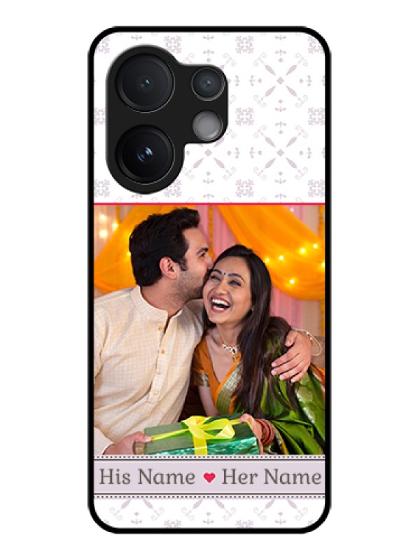 Custom Vivo T4 Pro 5G Custom Glass Phone Case - With Photo And Ethnic Design