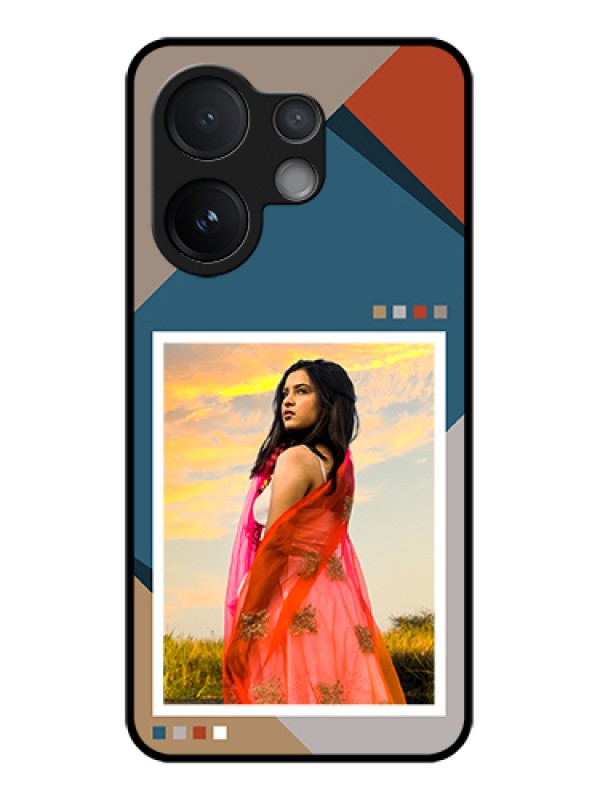 Custom Vivo T4 Pro 5G Custom Glass Phone Case - Retro Color Pallet Design