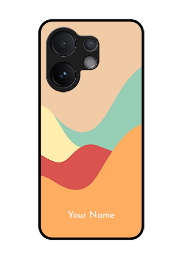 Vivo T4 Pro 5G Custom Glass Phone Case - Ocean Waves Multi - Colour Design