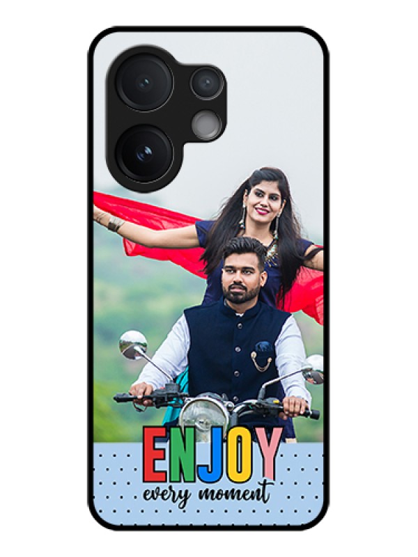 Custom Vivo T4 Pro 5G Custom Glass Phone Case - Enjoy Every Moment Design