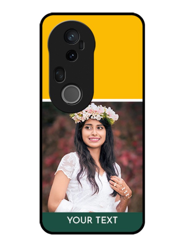 Custom Vivo T4 Ultra 5G Custom Glass Phone Case - Love You Design