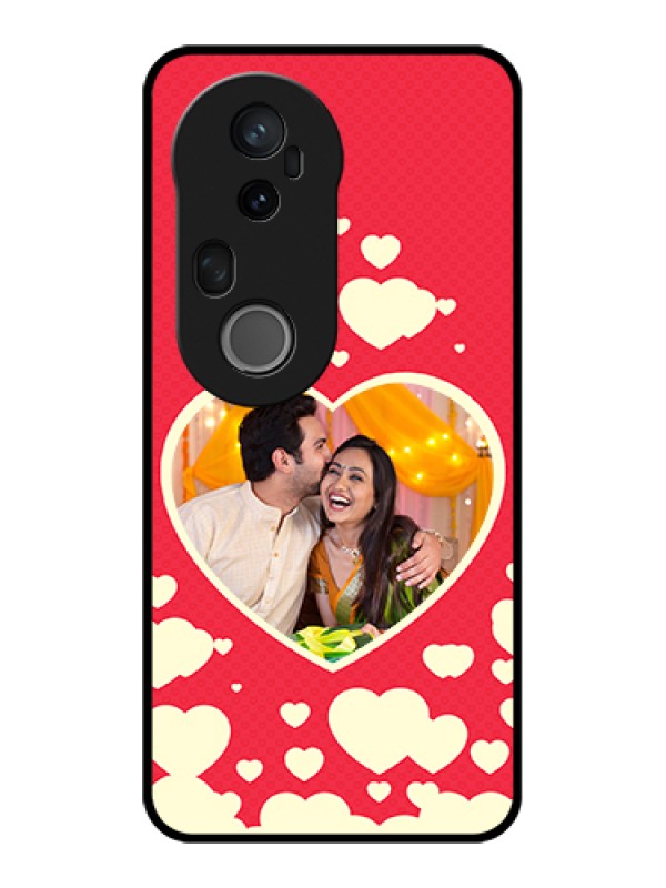 Custom Vivo T4 Ultra 5G Custom Glass Phone Case - Love Symbols Phone Cover Design