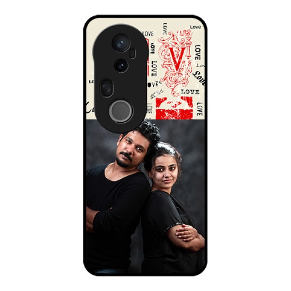 Vivo T4 Ultra 5G Custom Glass Phone Case - Trendy Love Design Case Vivo T4 Ultra 5G Custom Glass Phone Case - Trendy Love Design Case