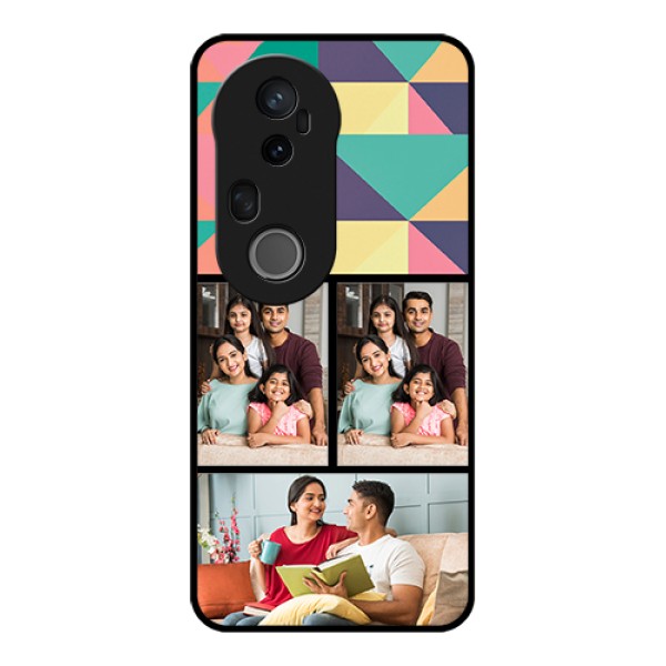 Vivo T4 Ultra 5G Custom Glass Phone Case - Bulk Pic Upload Design