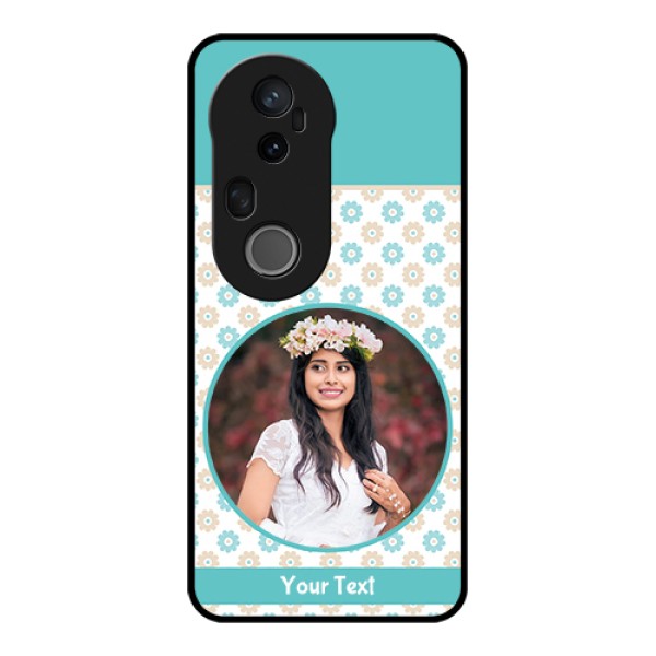 Vivo T4 Ultra 5G Custom Glass Phone Case - Beautiful Flowers Design Vivo T4 Ultra 5G Custom Glass Phone Case - Beautiful Flowers Design