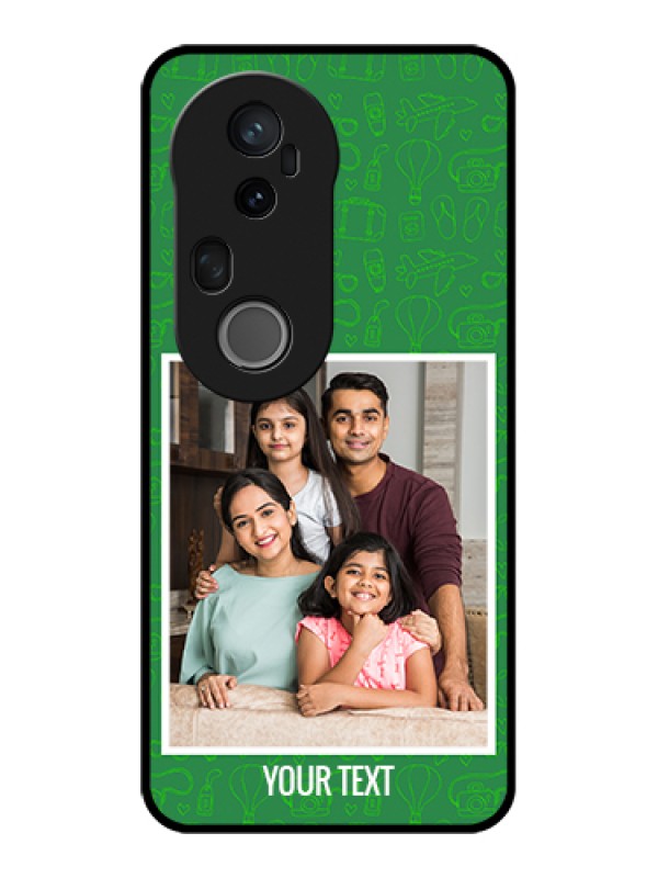 Custom Vivo T4 Ultra 5G Custom Glass Phone Case - Picture Upload Design