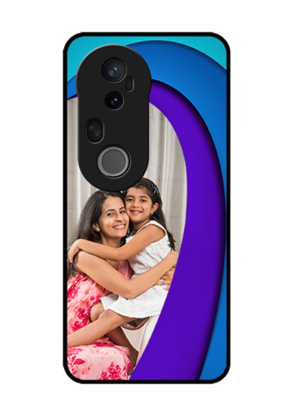 Vivo T4 Ultra 5G Custom Glass Phone Case - Simple Pattern Design