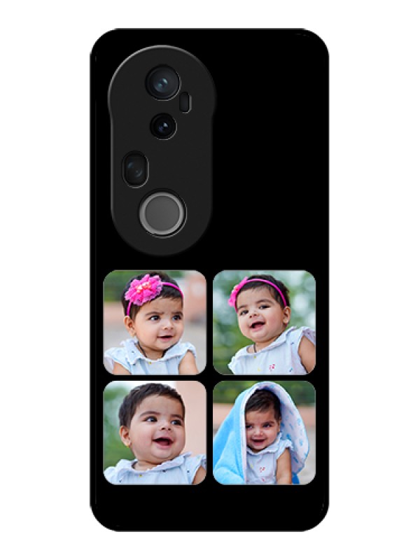 Custom Vivo T4 Ultra 5G Custom Glass Phone Case - Multiple Pictures Design