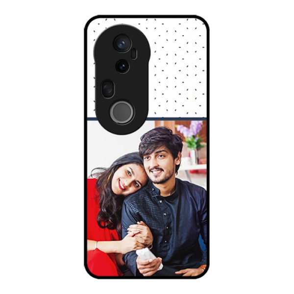 Vivo T4 Ultra 5G Custom Glass Phone Case - Premium Dot Design
