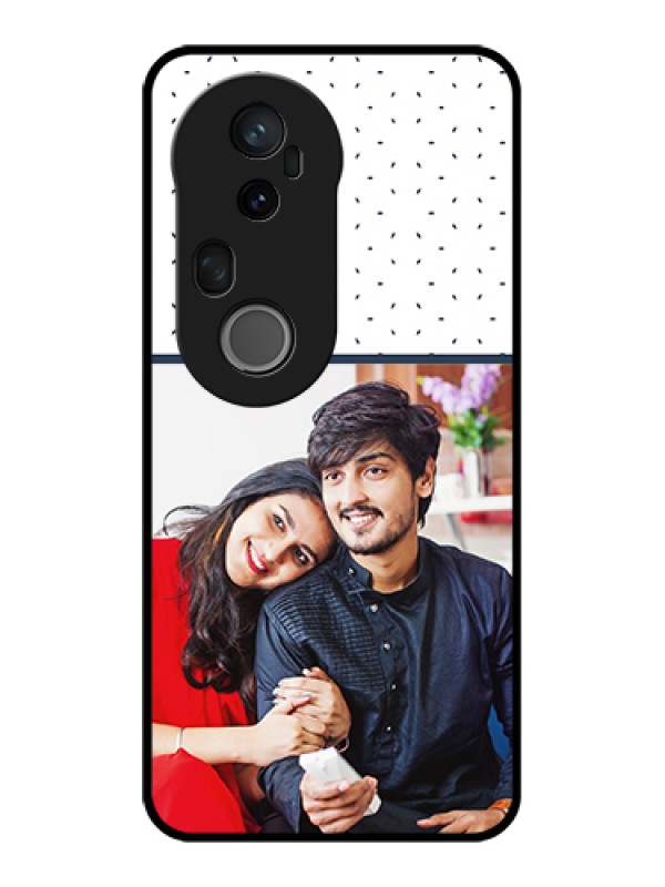 Custom Vivo T4 Ultra 5G Custom Glass Phone Case - Premium Dot Design