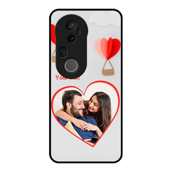 Vivo T4 Ultra 5G Custom Glass Phone Case - Parachute Love Design Vivo T4 Ultra 5G Custom Glass Phone Case - Parachute Love Design