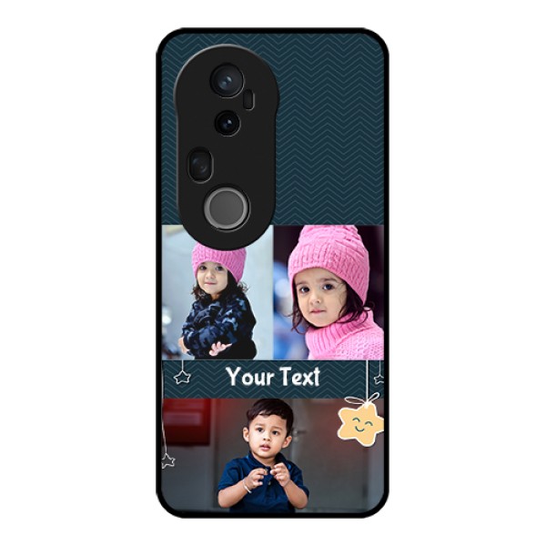 Vivo T4 Ultra 5G Custom Glass Phone Case - Hanging Stars Design Vivo T4 Ultra 5G Custom Glass Phone Case - Hanging Stars Design