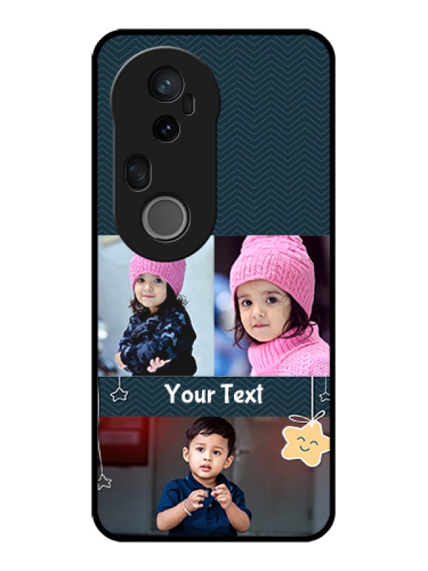 Custom Vivo T4 Ultra 5G Custom Glass Phone Case - Hanging Stars Design