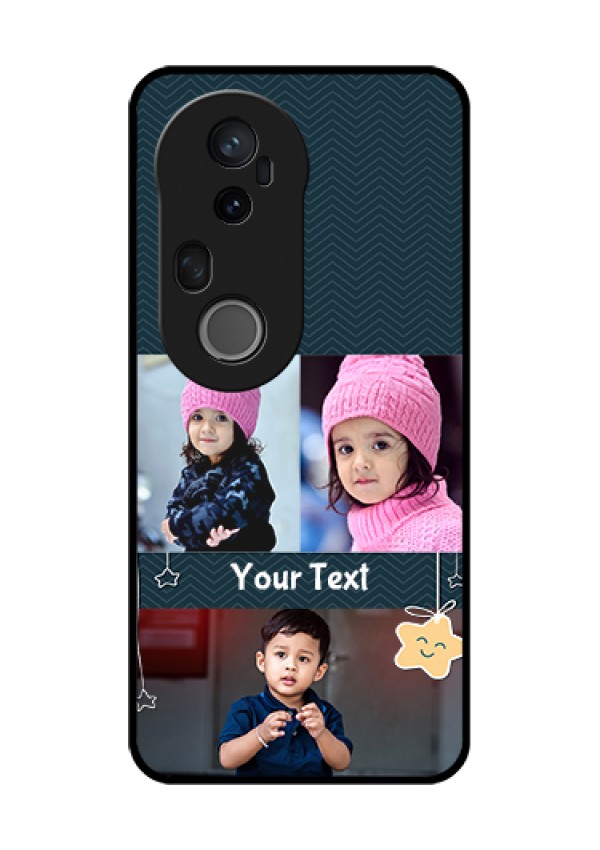 Vivo T4 Ultra 5G Custom Glass Phone Case - Hanging Stars Design