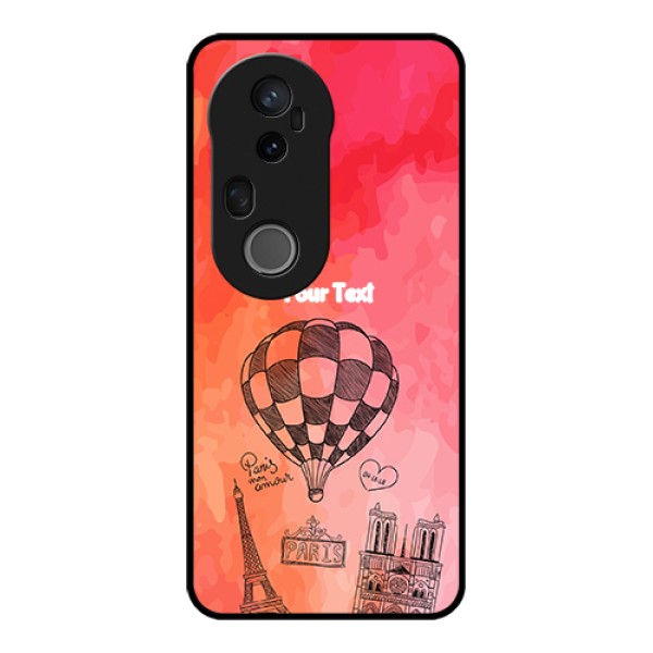 Vivo T4 Ultra 5G Custom Glass Phone Case - Paris Theme Design