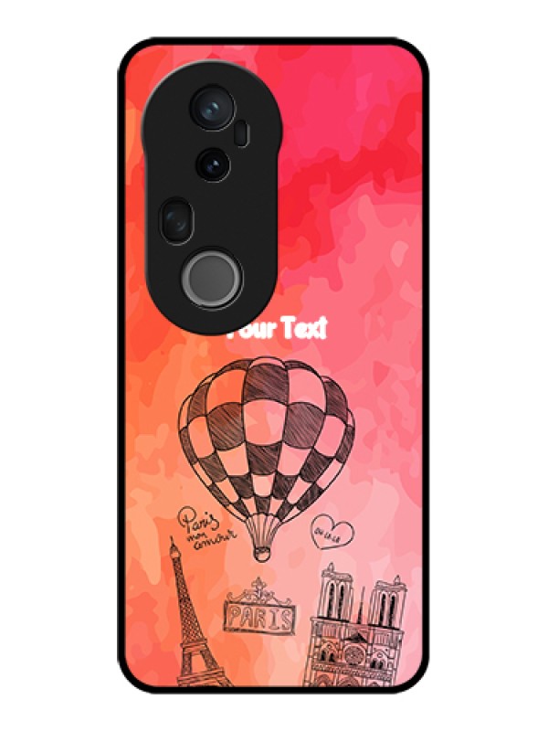 Custom Vivo T4 Ultra 5G Custom Glass Phone Case - Paris Theme Design