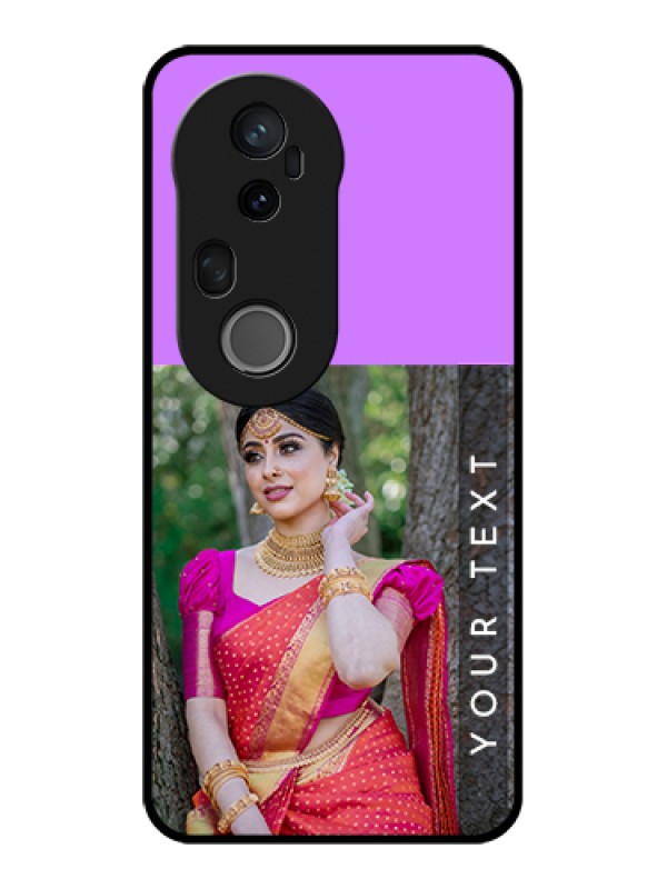 Custom Vivo T4 Ultra 5G Custom Glass Phone Case - Birthday Icons Design