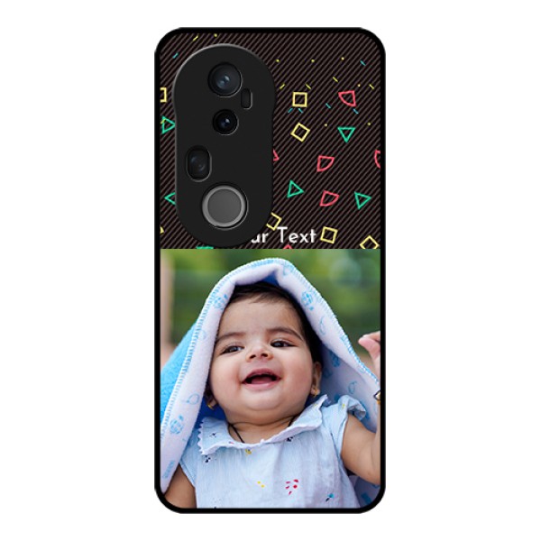 Vivo T4 Ultra 5G Custom Glass Phone Case - With Confetti Birthday Design Vivo T4 Ultra 5G Custom Glass Phone Case - With Confetti Birthday Design