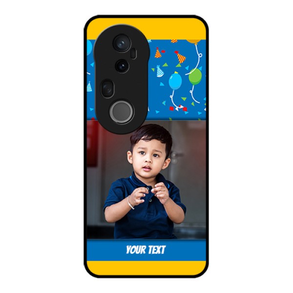 Vivo T4 Ultra 5G Custom Glass Phone Case - Birthday Wishes Design