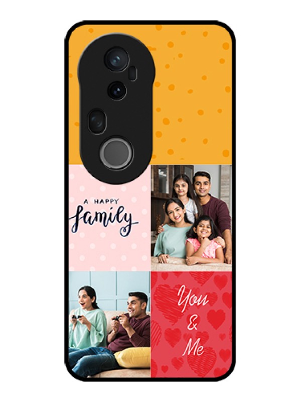 Custom Vivo T4 Ultra 5G Custom Glass Phone Case - Images With Quotes Design