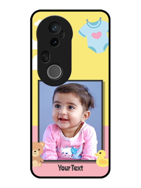 Custom Vivo T4 Ultra 5G Custom Glass Phone Case - Kids 2 Color Design