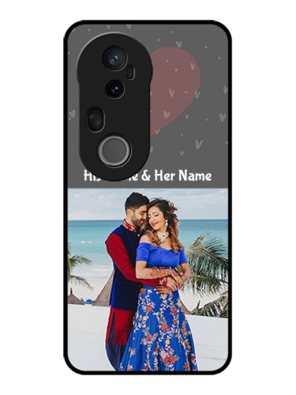 Custom Vivo T4 Ultra 5G Custom Glass Phone Case - Buy Love Design With Photo Online