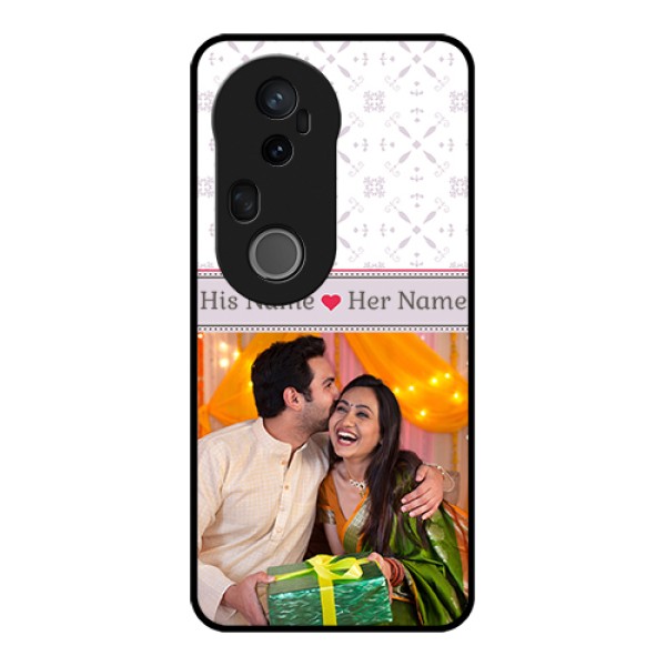 Vivo T4 Ultra 5G Custom Glass Phone Case - With Photo And Ethnic Design Vivo T4 Ultra 5G Custom Glass Phone Case - With Photo And Ethnic Design