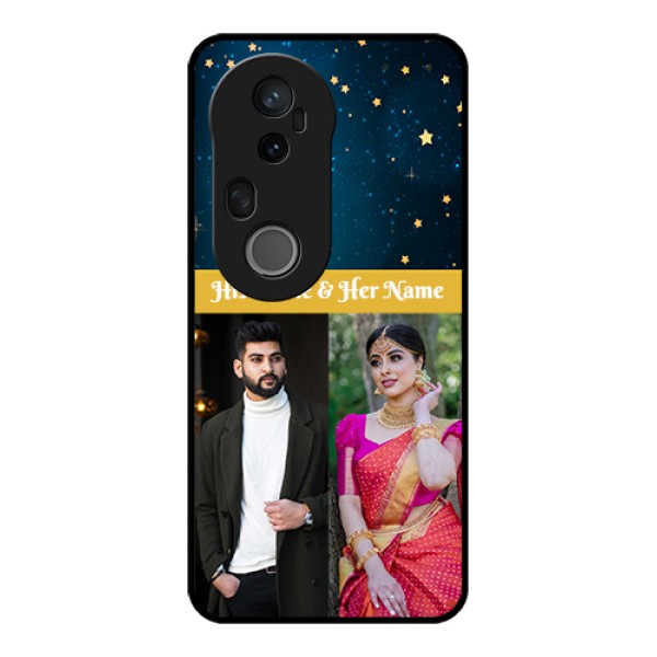 Vivo T4 Ultra 5G Custom Glass Phone Case - Galaxy Stars Backdrop Design Vivo T4 Ultra 5G Custom Glass Phone Case - Galaxy Stars Backdrop Design