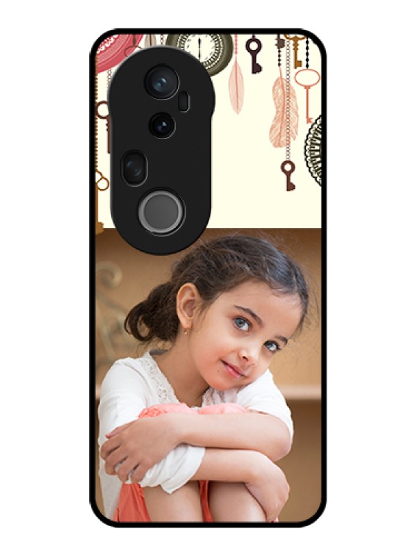 Custom Vivo T4 Ultra 5G Custom Glass Phone Case - Boho Style Design