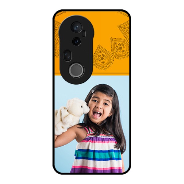 Vivo T4 Ultra 5G Custom Glass Phone Case - Photo Wedding Design