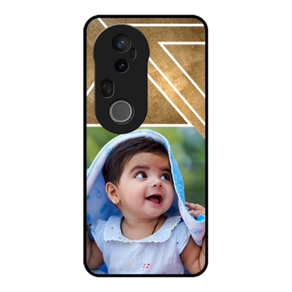 Vivo T4 Ultra 5G Custom Glass Phone Case - Gradient Abstract Texture Design Vivo T4 Ultra 5G Custom Glass Phone Case - Gradient Abstract Texture Design