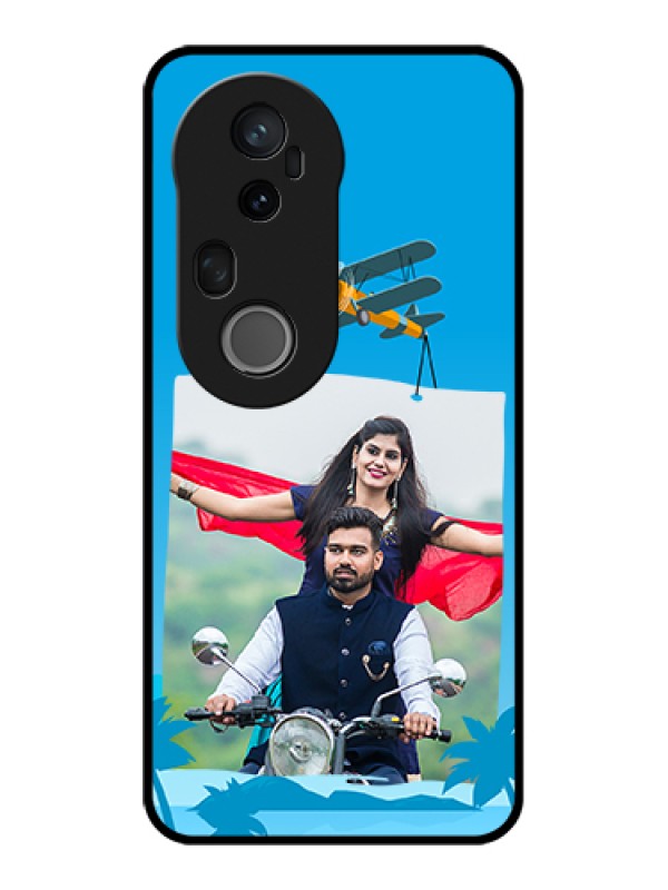 Custom Vivo T4 Ultra 5G Custom Glass Phone Case - Traveller Design