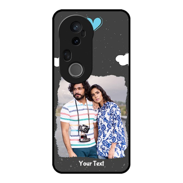 Vivo T4 Ultra 5G Custom Glass Phone Case - Splashes With Love Doodles Design Vivo T4 Ultra 5G Custom Glass Phone Case - Splashes With Love Doodles Design