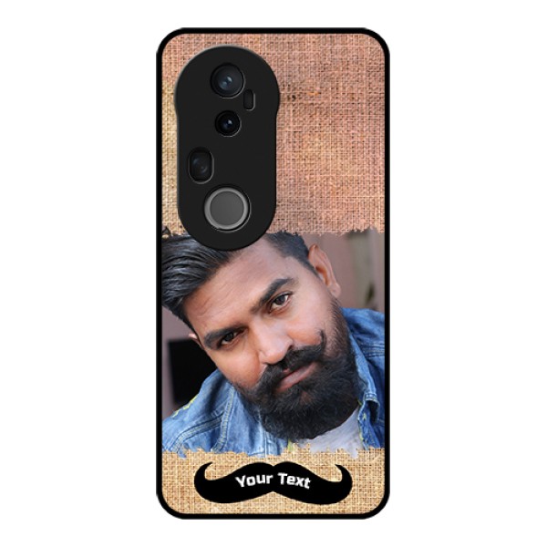 Vivo T4 Ultra 5G Custom Glass Phone Case - With Texture Design