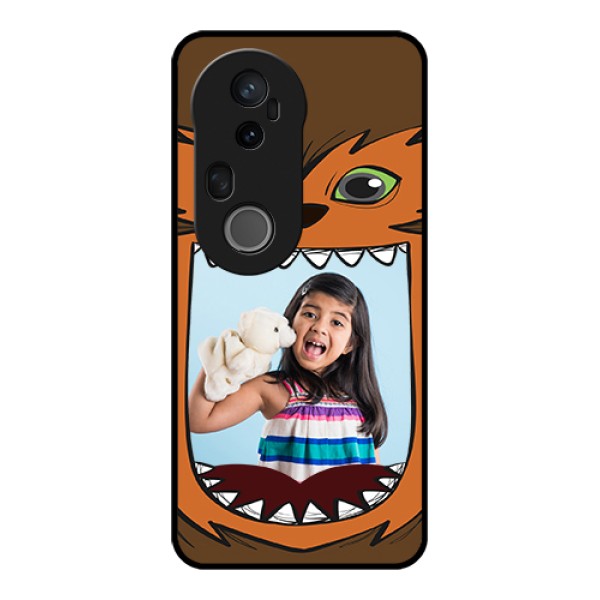 Vivo T4 Ultra 5G Custom Glass Phone Case - Owl Monster Back Case Design Vivo T4 Ultra 5G Custom Glass Phone Case - Owl Monster Back Case Design