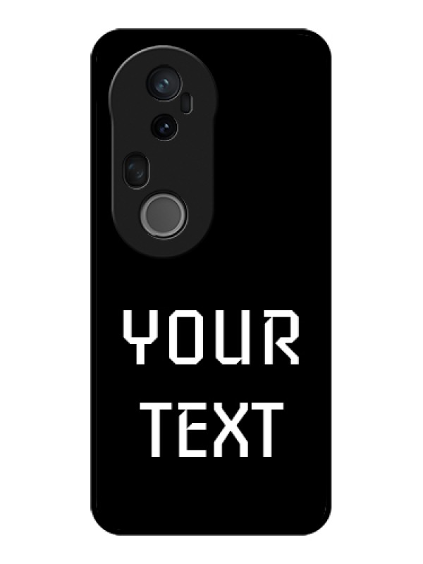 Custom Vivo T4 Ultra 5G Custom Glass Phone Case - Your Name Design