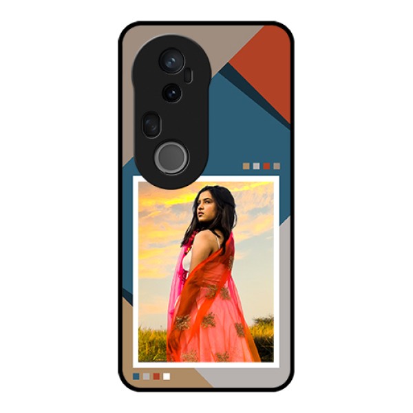 Vivo T4 Ultra 5G Custom Glass Phone Case - Retro Color Pallet Design