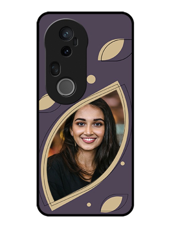 Custom Vivo T4 Ultra 5G Custom Glass Phone Case - Falling Leaf Design