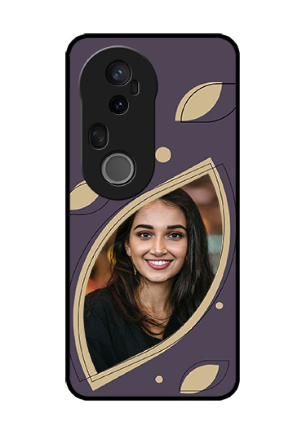 Vivo T4 Ultra 5G Custom Glass Phone Case - Falling Leaf Design