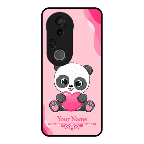 Vivo T4 Ultra 5G Custom Glass Phone Case - Cute Panda Design