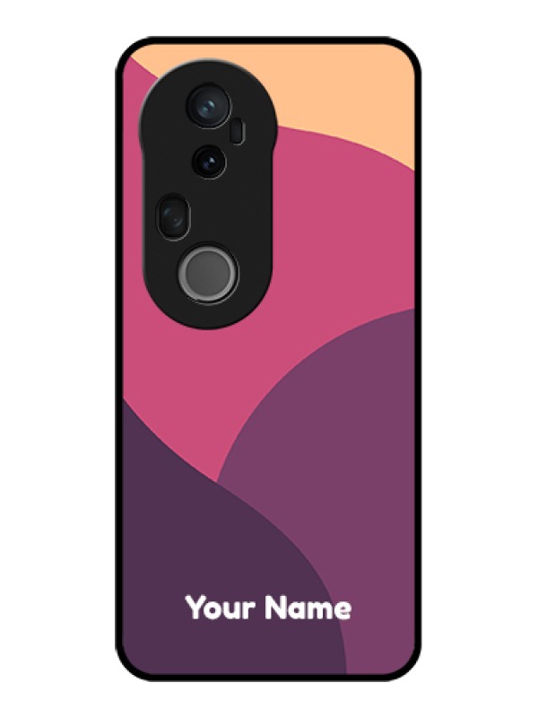 Custom Vivo T4 Ultra 5G Custom Glass Phone Case - Mixed Multi - Colour Abstract Art Design