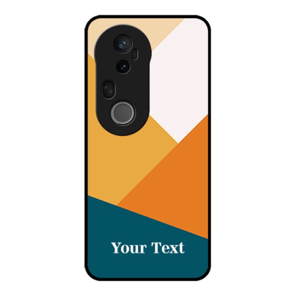 Vivo T4 Ultra 5G Custom Glass Phone Case - Stacked Multi - Colour Design Vivo T4 Ultra 5G Custom Glass Phone Case - Stacked Multi - Colour Design