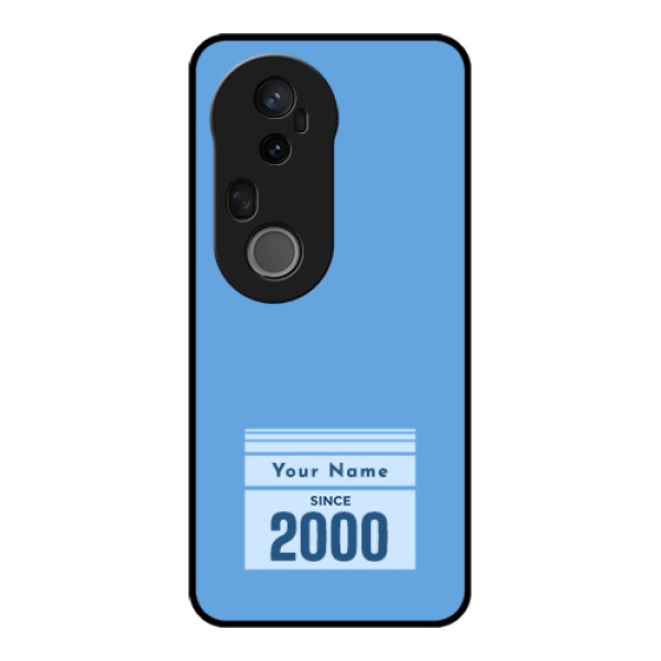 Vivo T4 Ultra 5G Custom Glass Phone Case - Custom Year Of Birth Design
