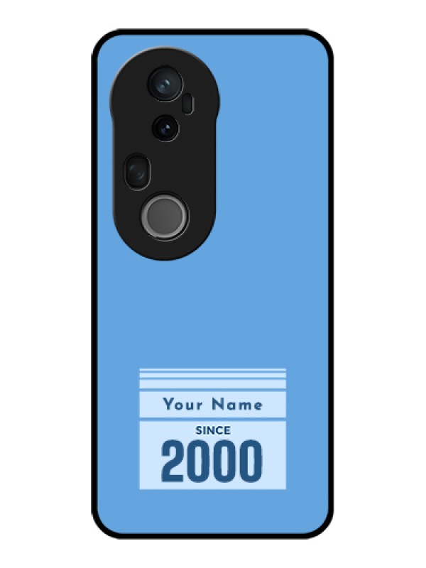 Custom Vivo T4 Ultra 5G Custom Glass Phone Case - Custom Year Of Birth Design