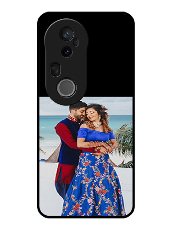 Custom Vivo T4 Ultra 5G Custom Glass Phone Case - Upload Full Picture With Custom Color Design