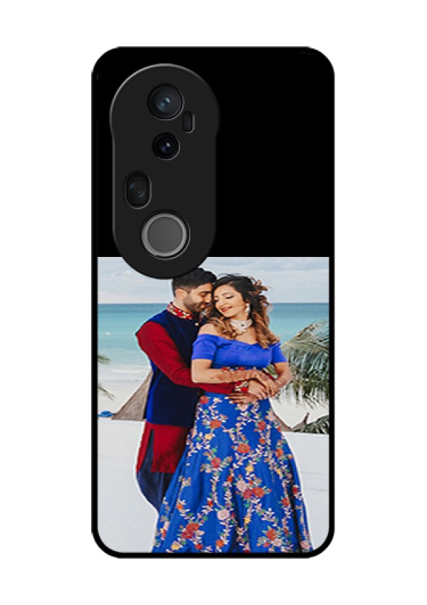 Vivo T4 Ultra 5G Custom Glass Phone Case - Upload Full Picture With Custom Color Design